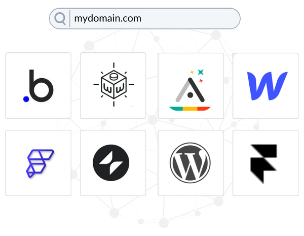 PageRabbit domain connection interface